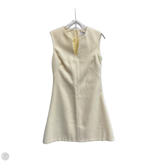 Dress Casual Short By Helene Berman London X Anthropologie In Yellow, Size: Xs