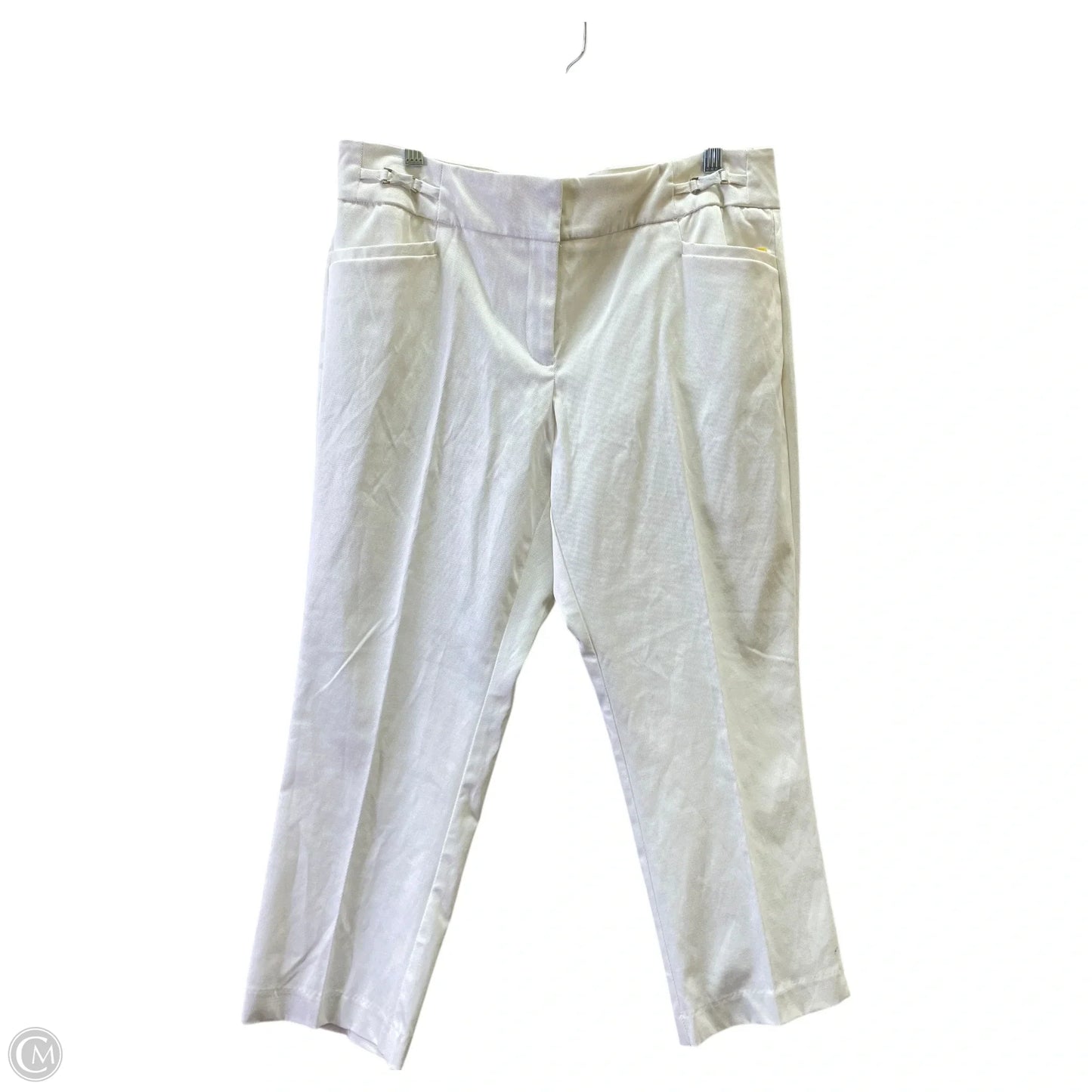 Pants Cropped By New York And Co In White, Size: 12