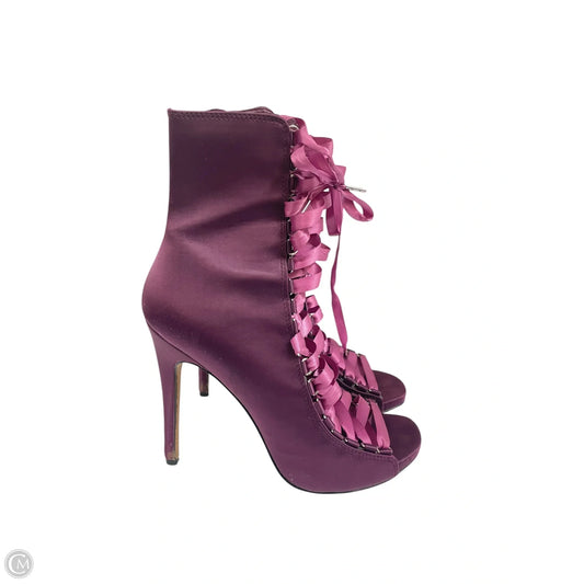 Shoes Heels Stiletto By Steve Madden In Purple, Size: 8.5