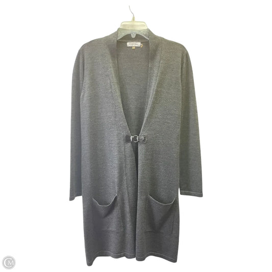 Cardigan By Calvin Klein In Grey, Size: S