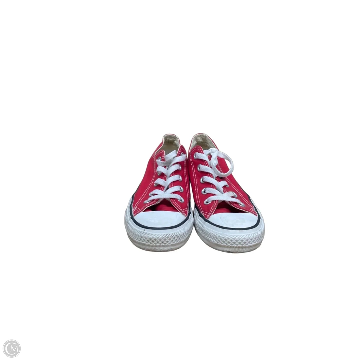 Shoes Sneakers By Converse In Red & White, Size: 6