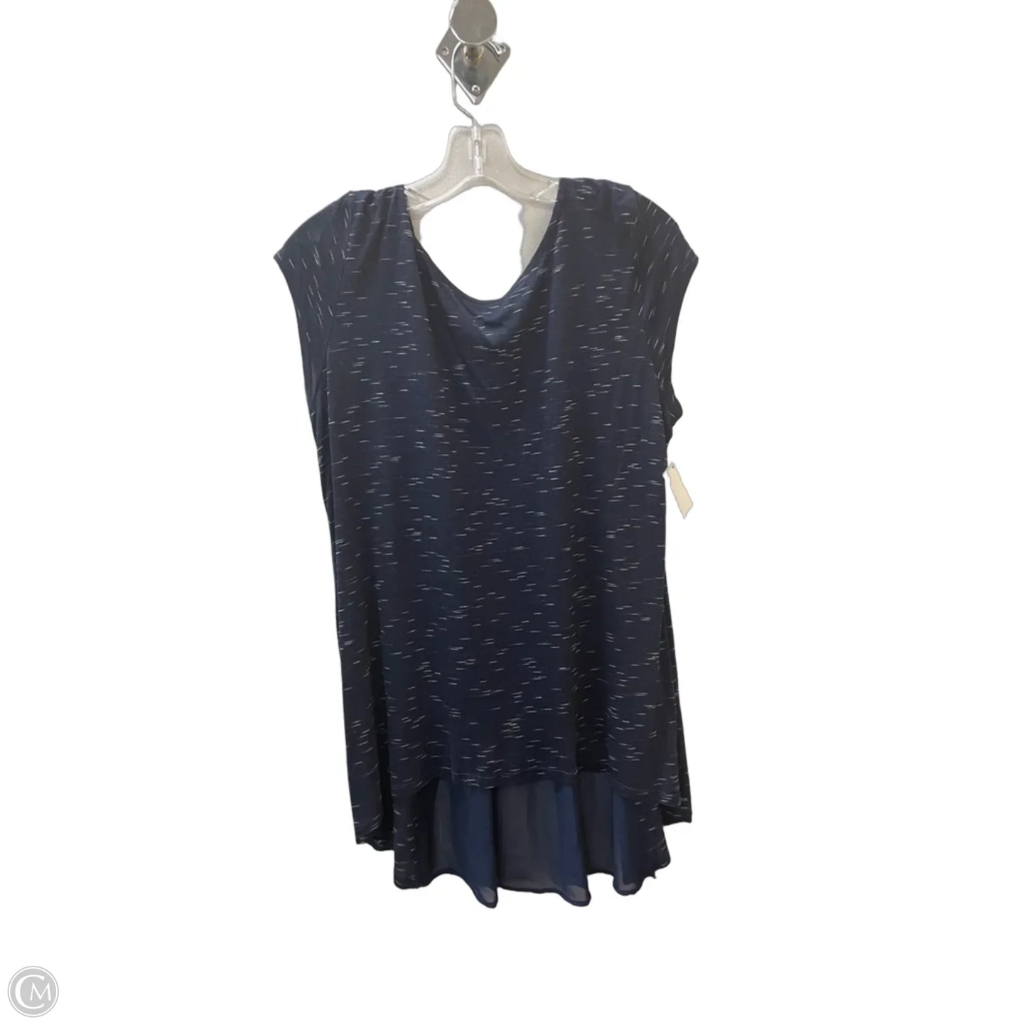 Top Sleeveless Basic By Kim & Cami In Blue, Size: L