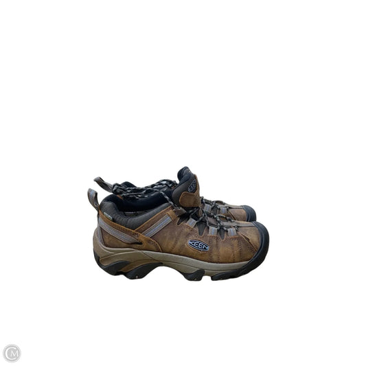 Shoes Hiking By Keen In Brown, Size: 9