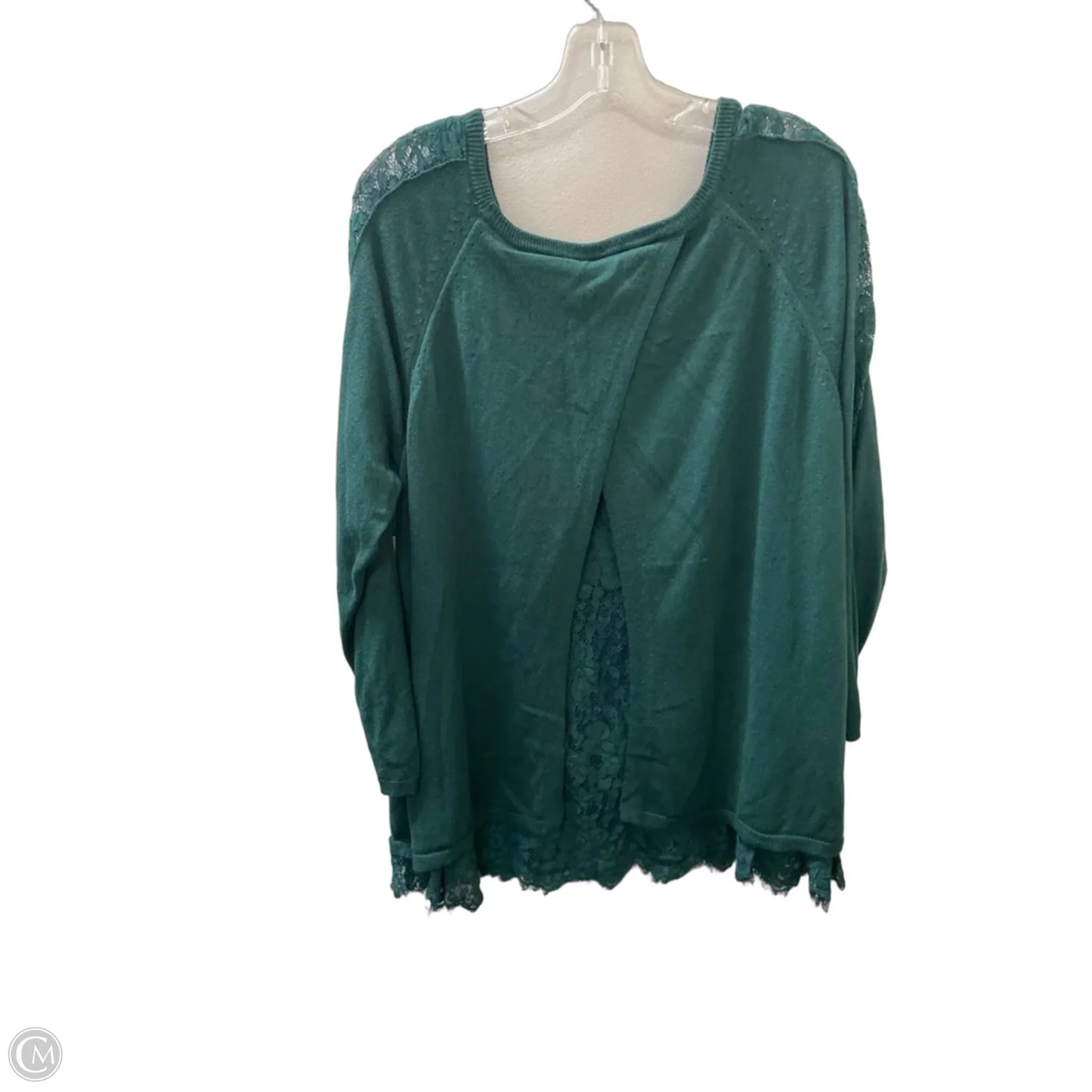 Sweater By Torrid In Green, Size: 2x