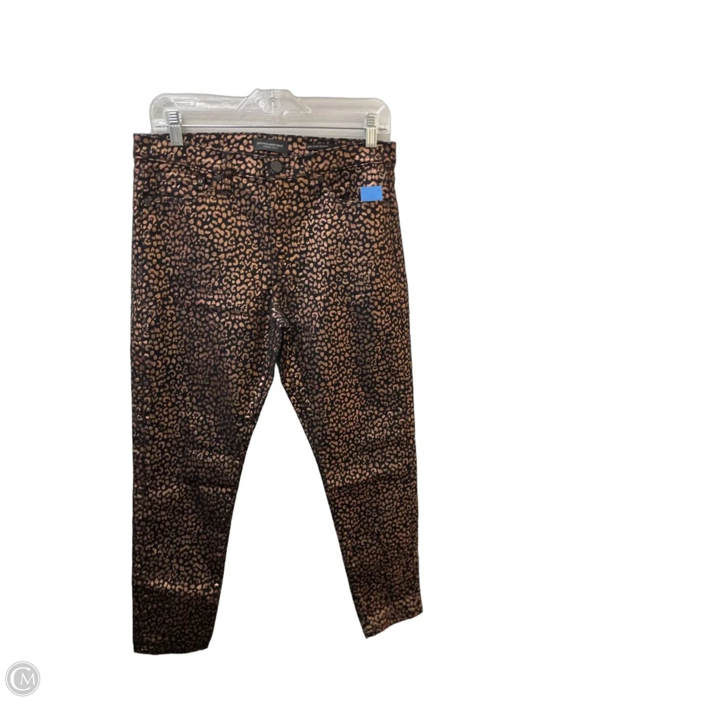 Jeans Skinny By Banana Republic In Animal Print, Size: 2