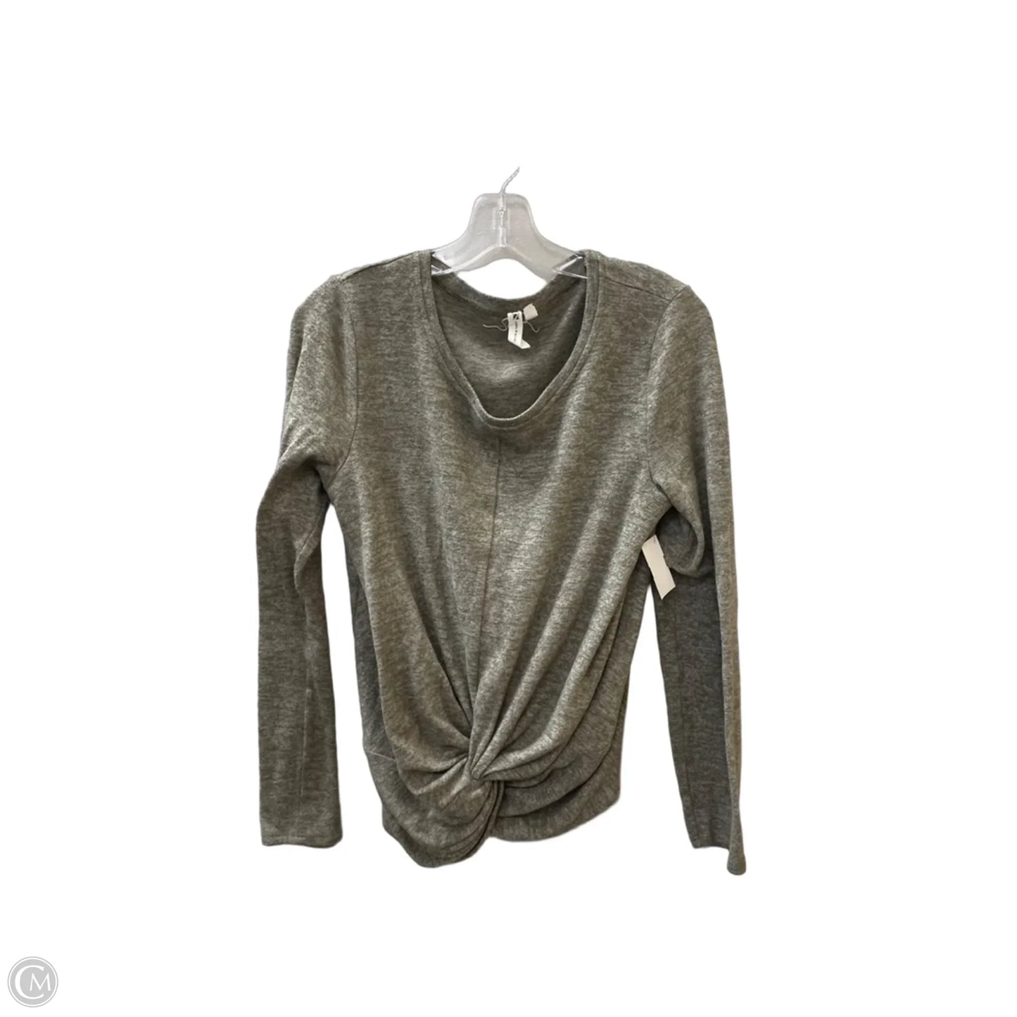 Top Long Sleeve By Cable And Gauge In Green, Size: M