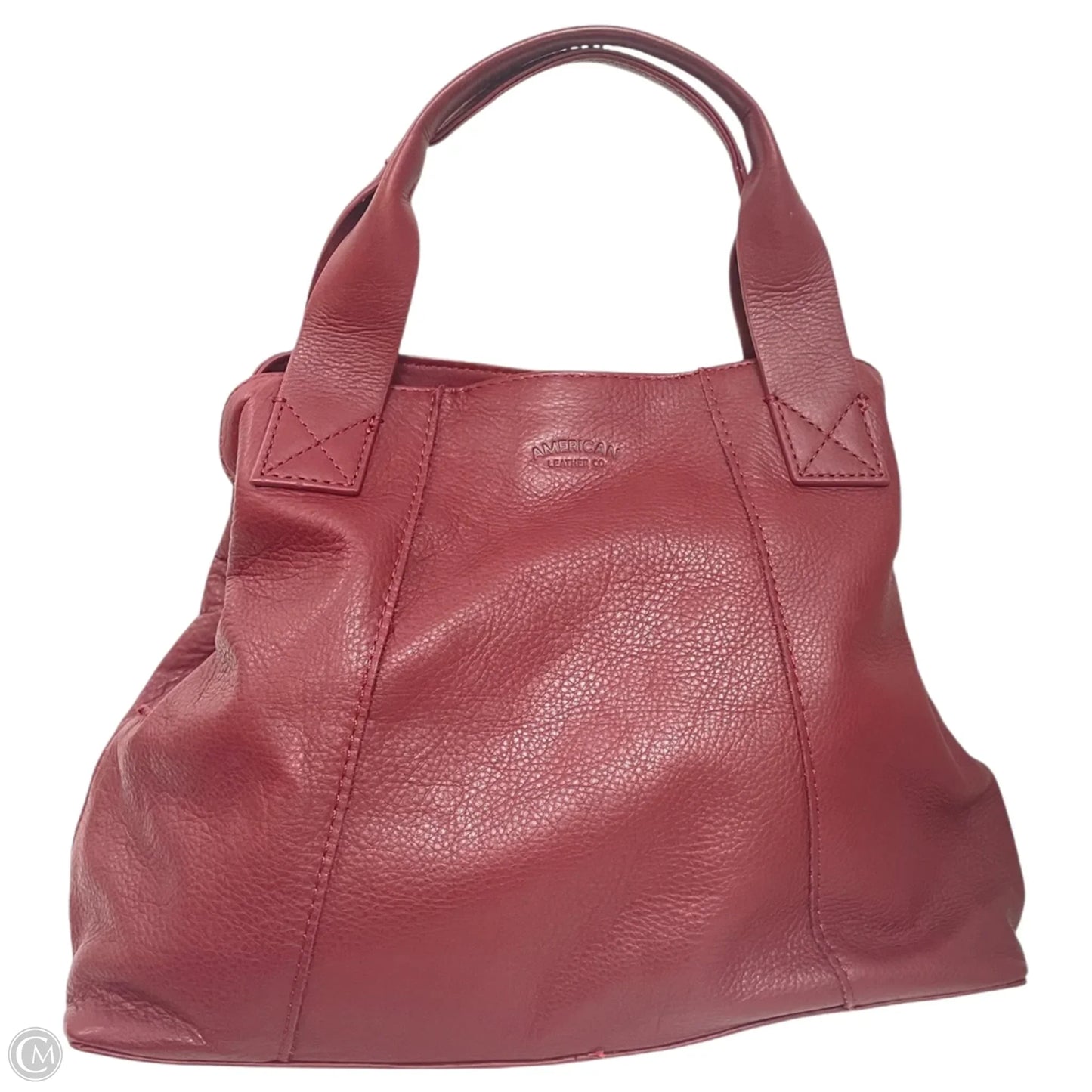 Crossbody Leather By American, Size: Large