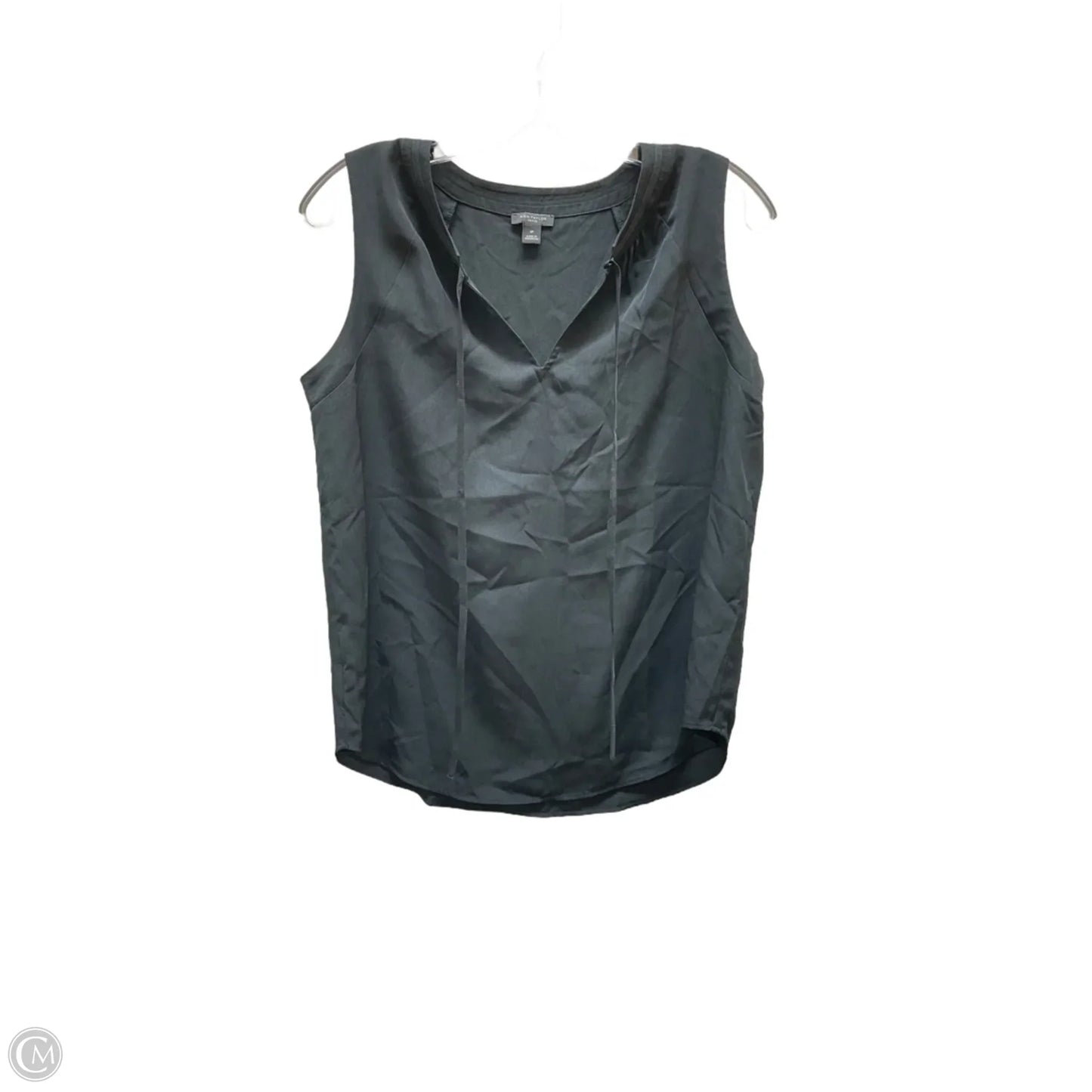 Blouse Sleeveless By Ann Taylor In Black, Size: Sp