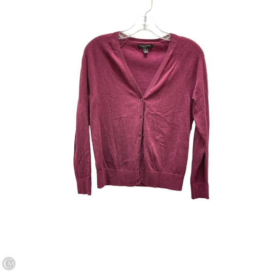 Cardigan By Banana Republic In Maroon, Size: S