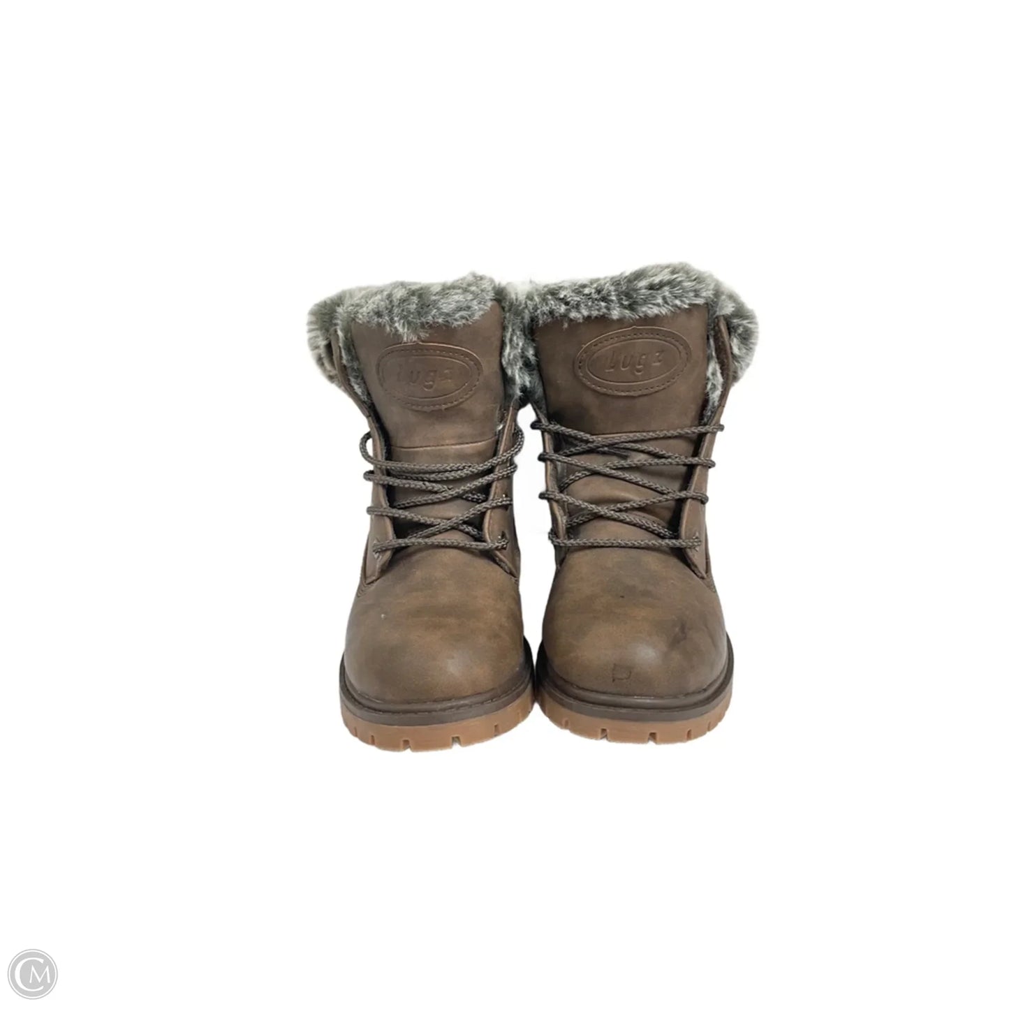 Boots Combat By LUGZ In Brown, Size: 7