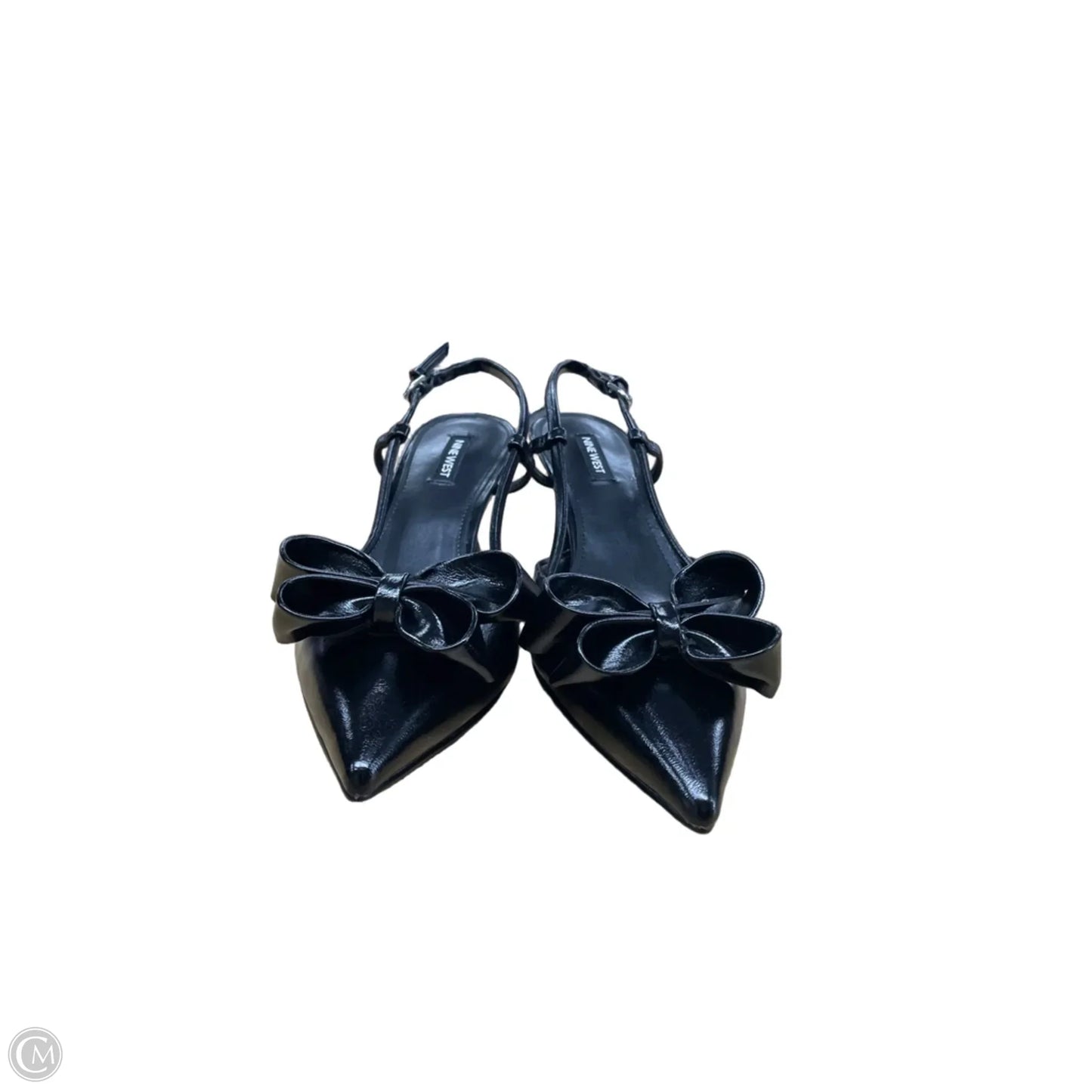 Shoes Heels Kitten By Nine West In Black, Size: 9.5