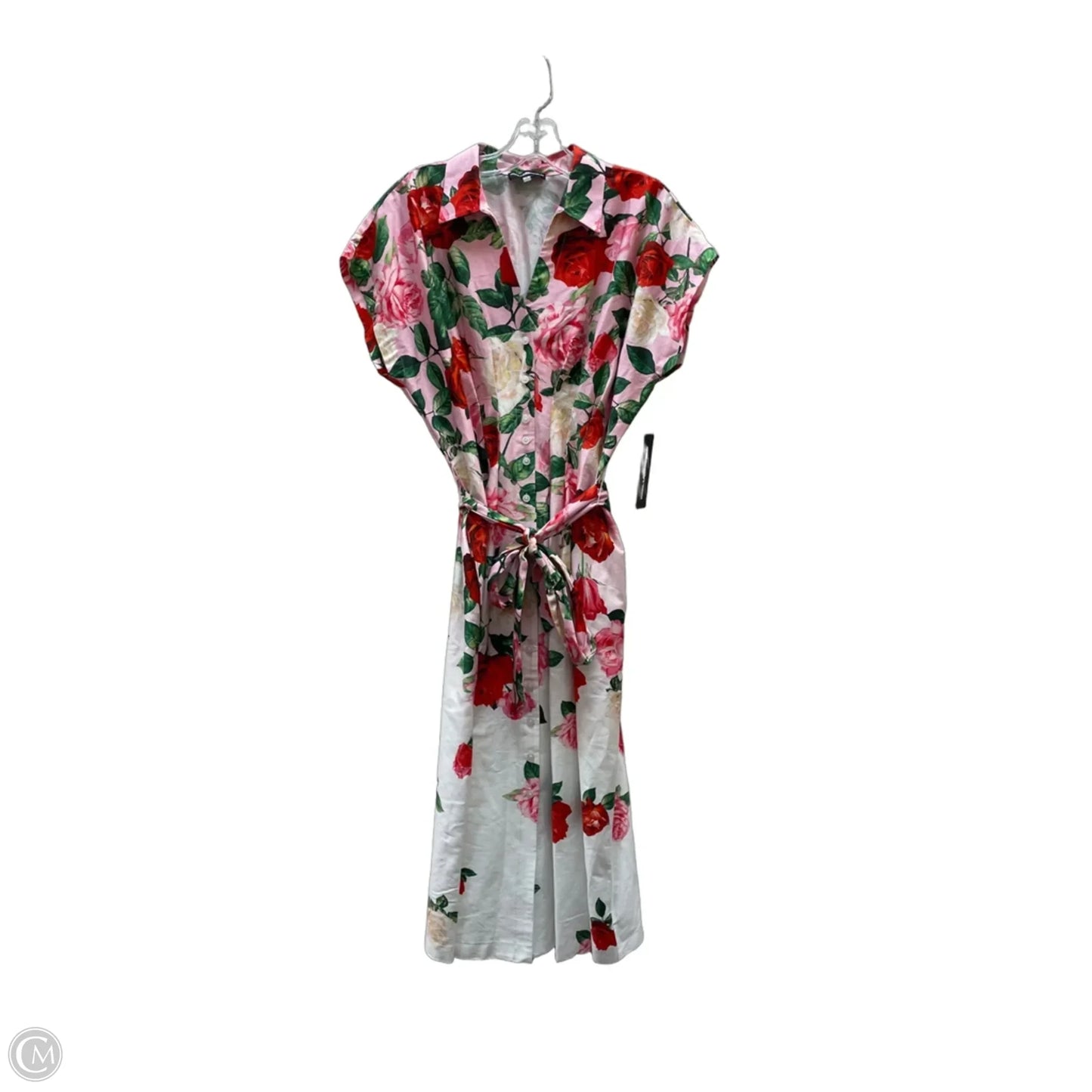 Dress Designer By Karl Lagerfeld In Floral Print, Size: S
