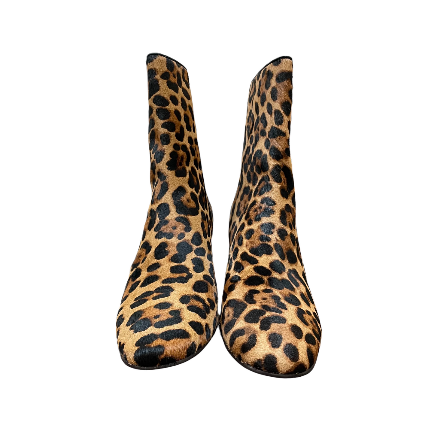 Animal Print Boots Ankle Heels By J. Crew, Size: 8.5