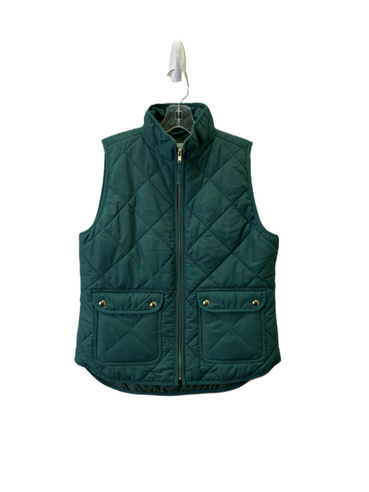 Vest Puffer & Quilted By J. Crew In Green, Size: S