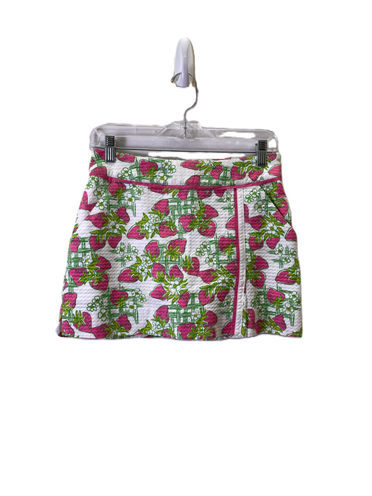 Skort Designer By Lilly Pulitzer In Pink, Size: Xs