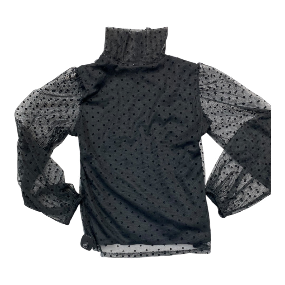 Top Ls By Calvin Klein In Black, Size:S