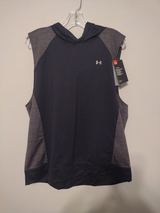 Athletic Top Short Sleeve By Under Armour  Size: Xl