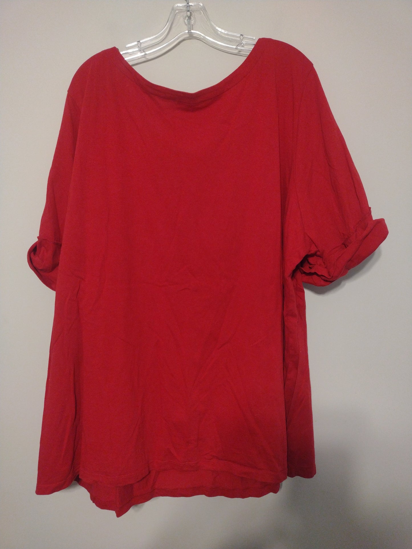 Top Short Sleeve By Woman Within  Size: 3x