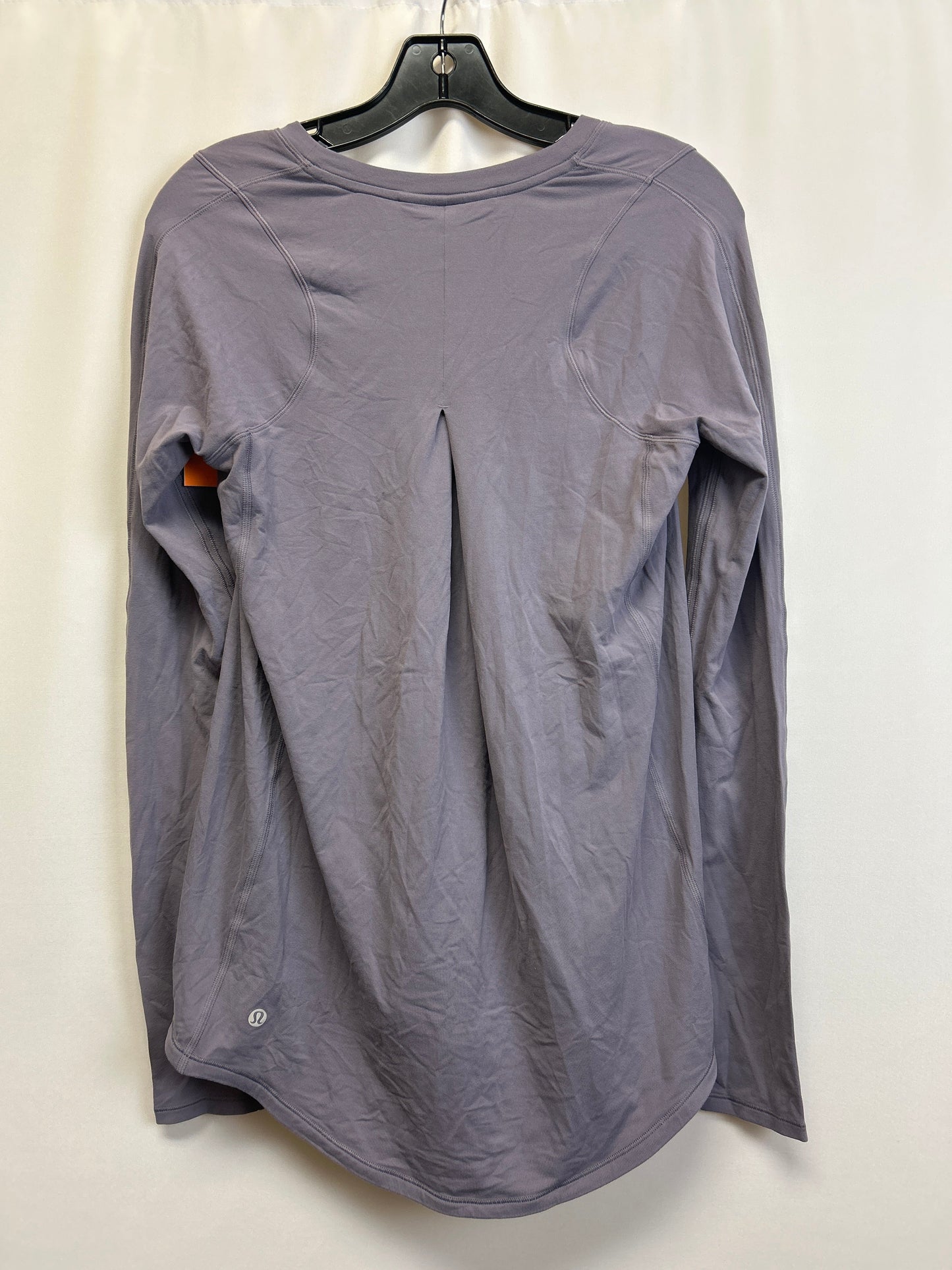 Athletic Top Long Sleeve Collar By Lululemon  Size: L