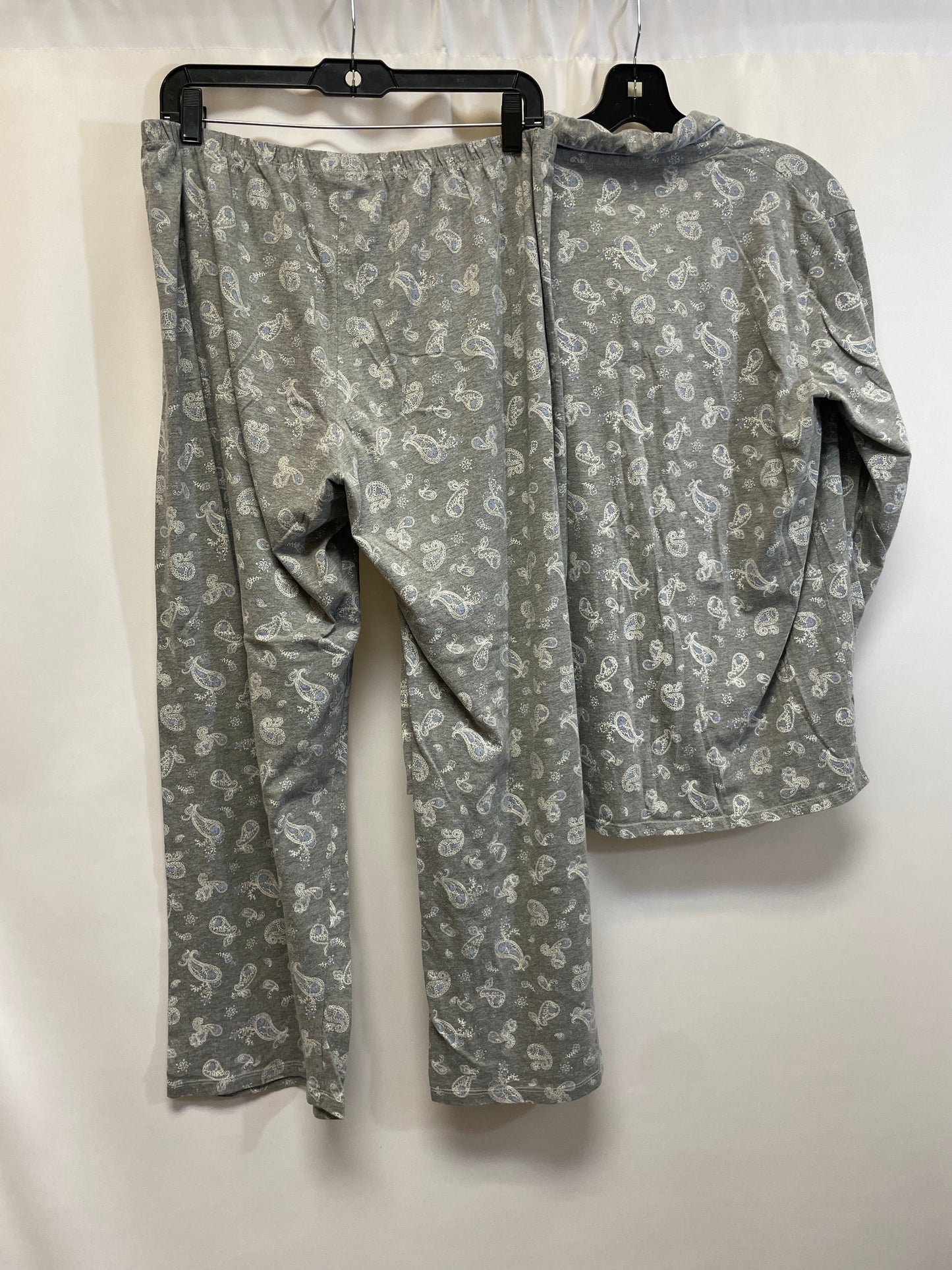 Grey Pajamas 2pc Laura Ashley, Size Xl
