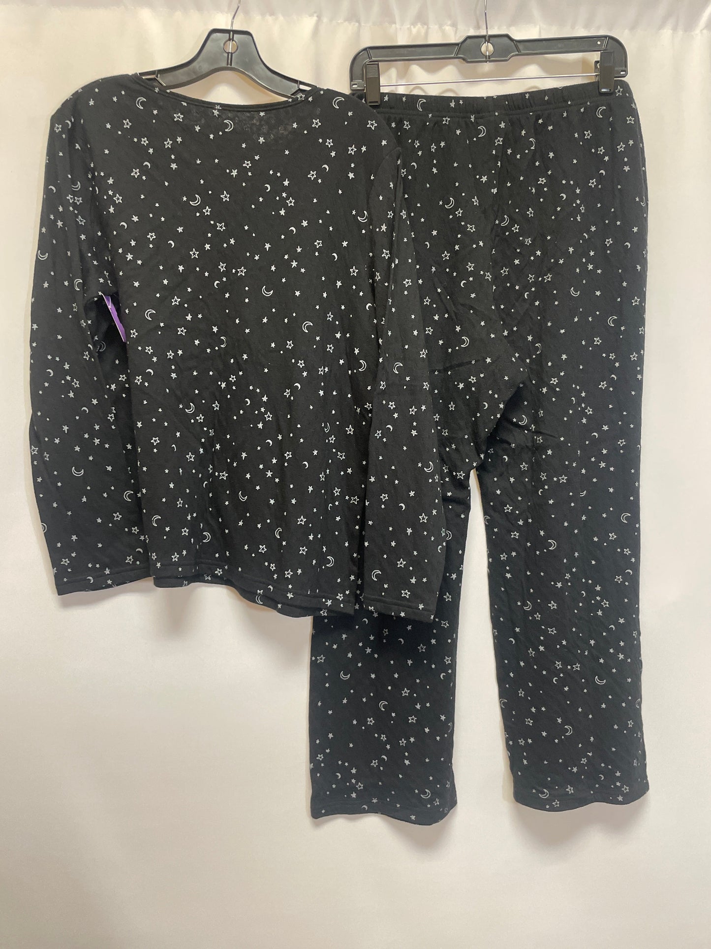 Black Pajamas 2pc Croft And Barrow, Size Xl
