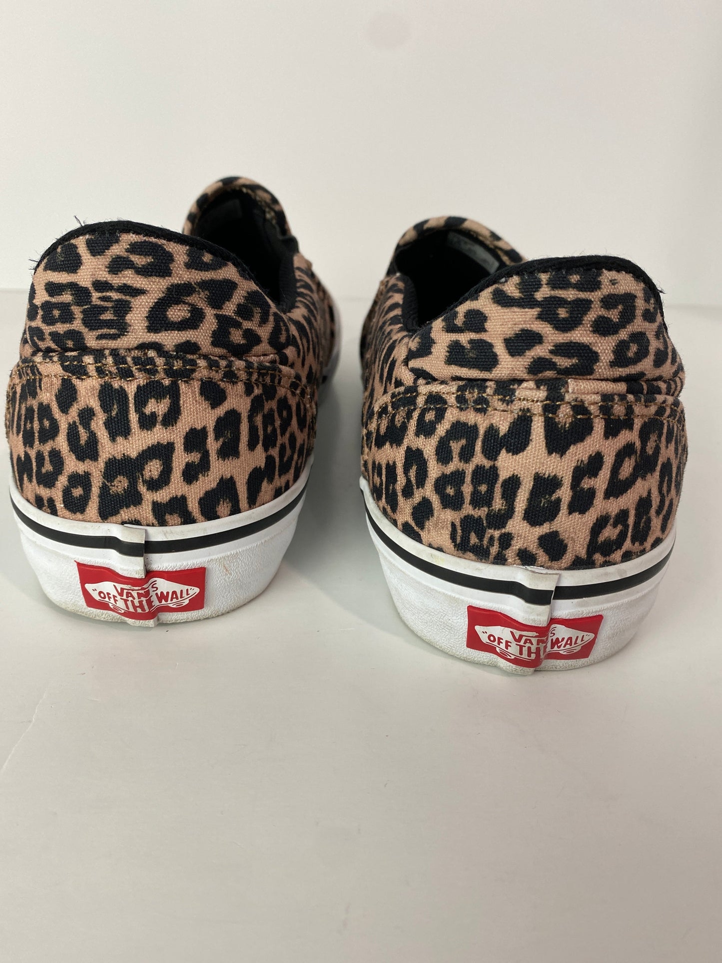 Animal Print Shoes Sneakers Vans, Size 9.5