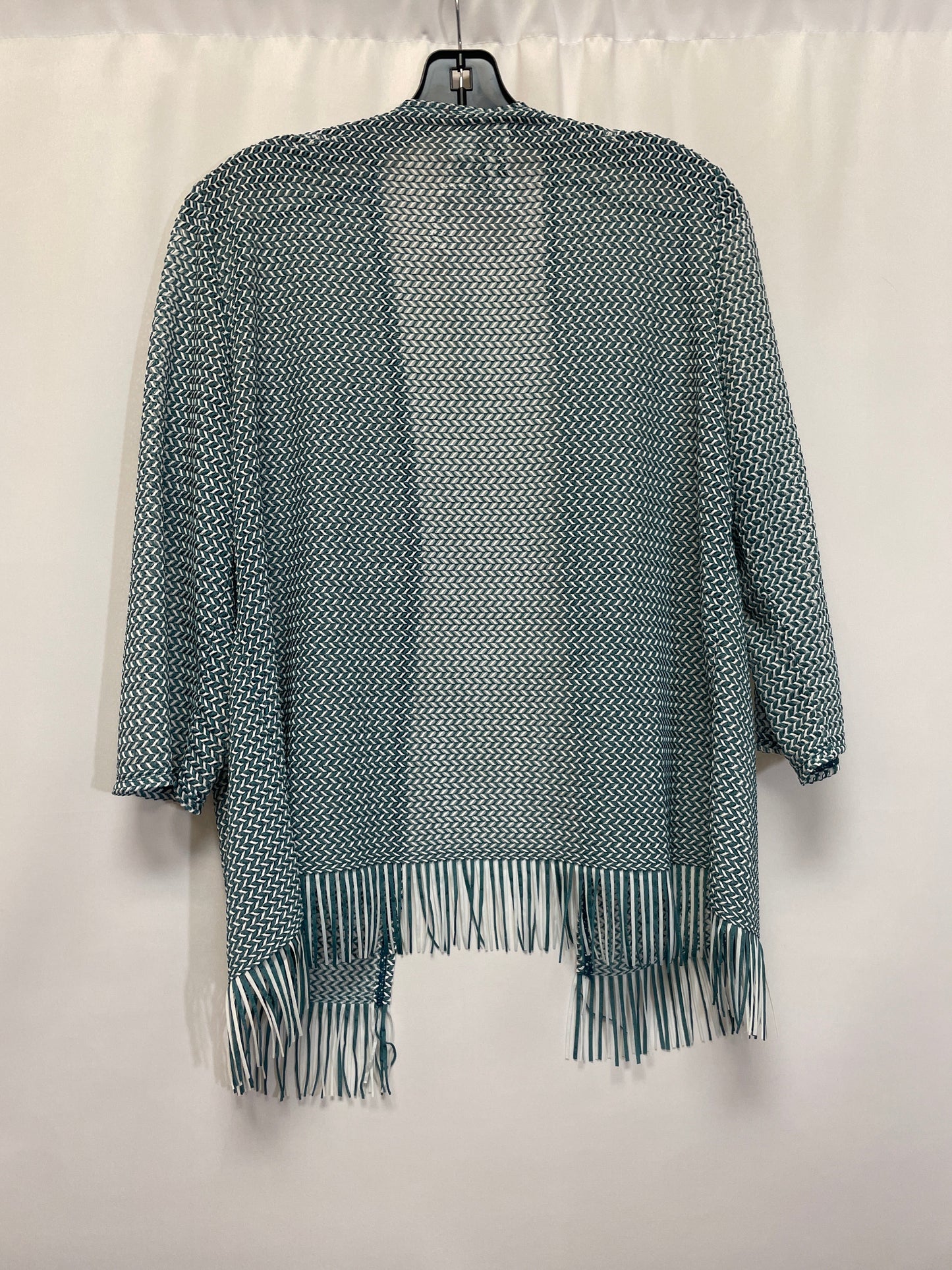 Teal Cardigan Chicos, Size M