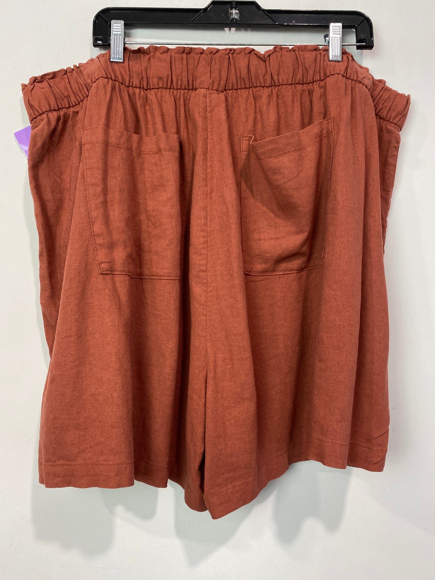 Brown Shorts Ava & Viv, Size 2x