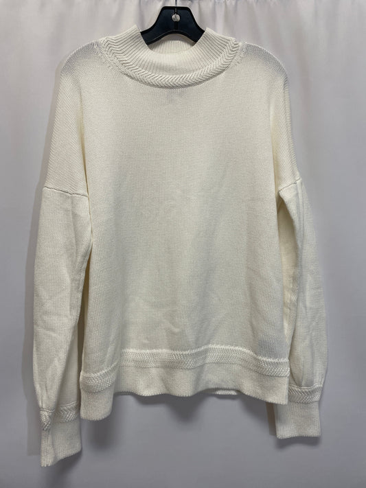 White Sweater Clothes Mentor, Size L