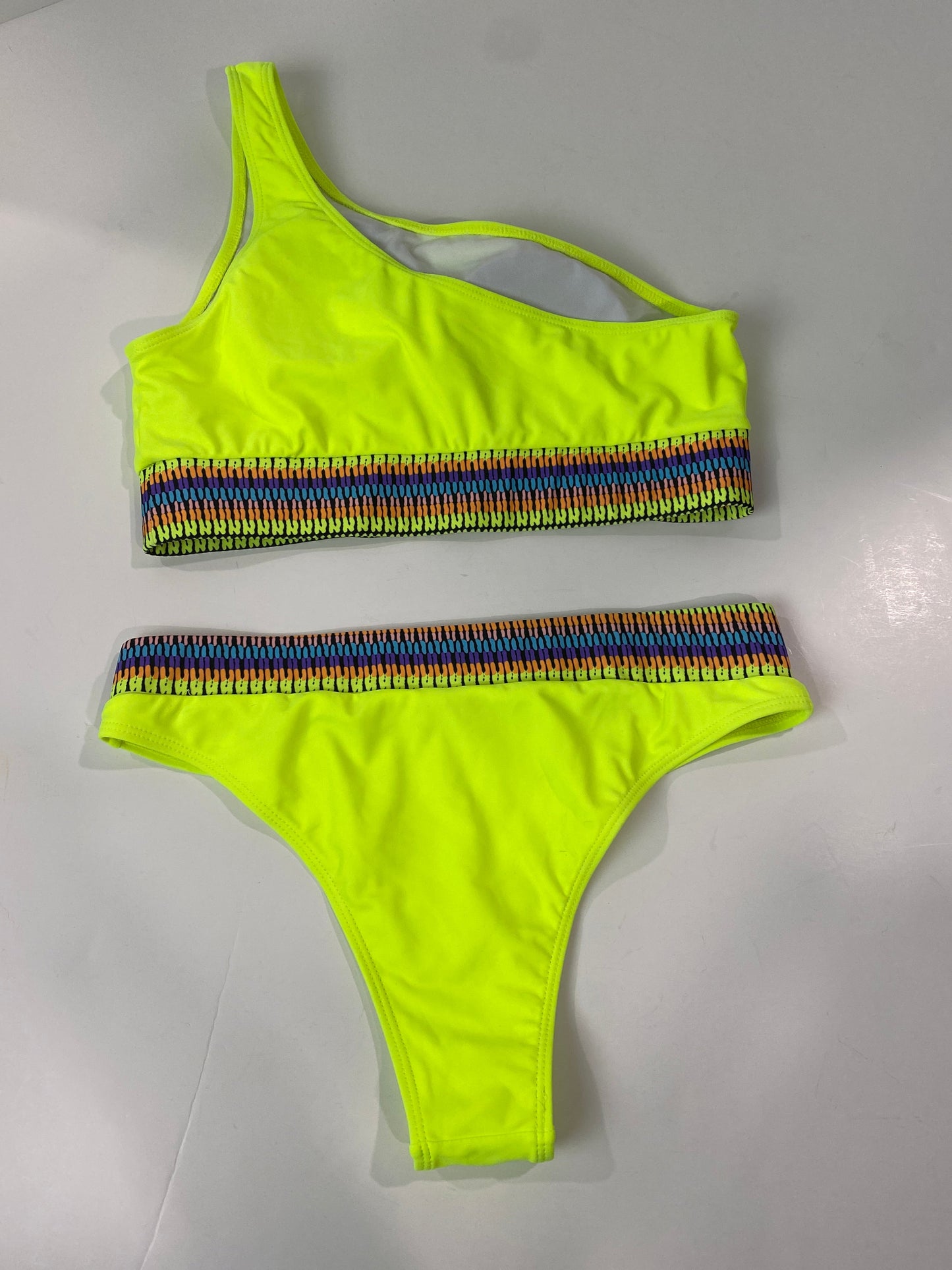 Yellow Swimsuit 2pc Clothes Mentor, Size L