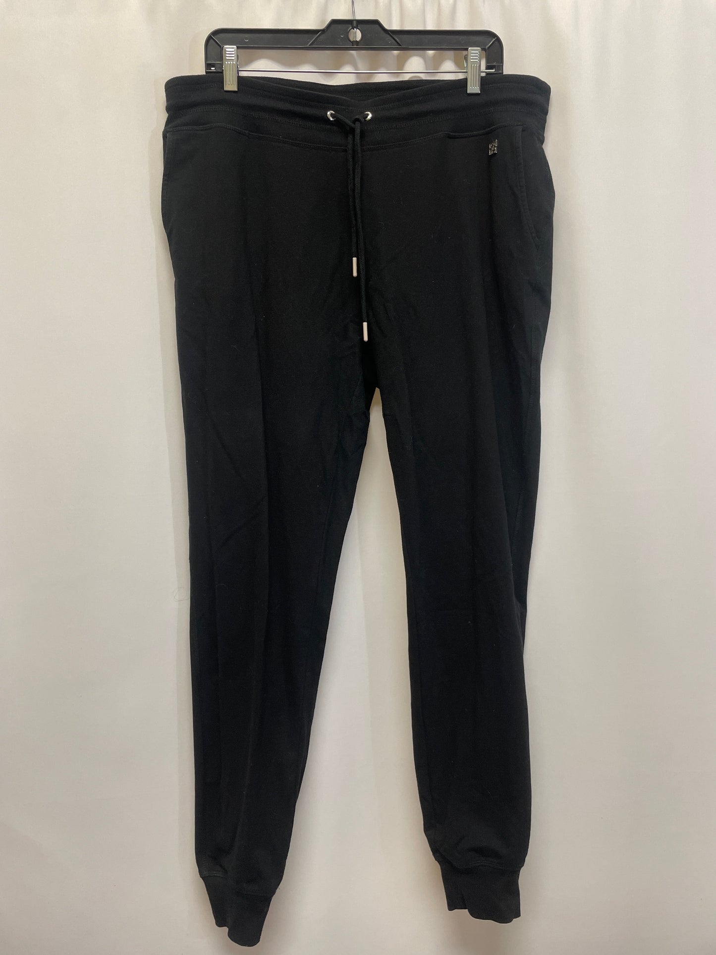 Athletic Pants By Calvin Klein In Black, Size: L