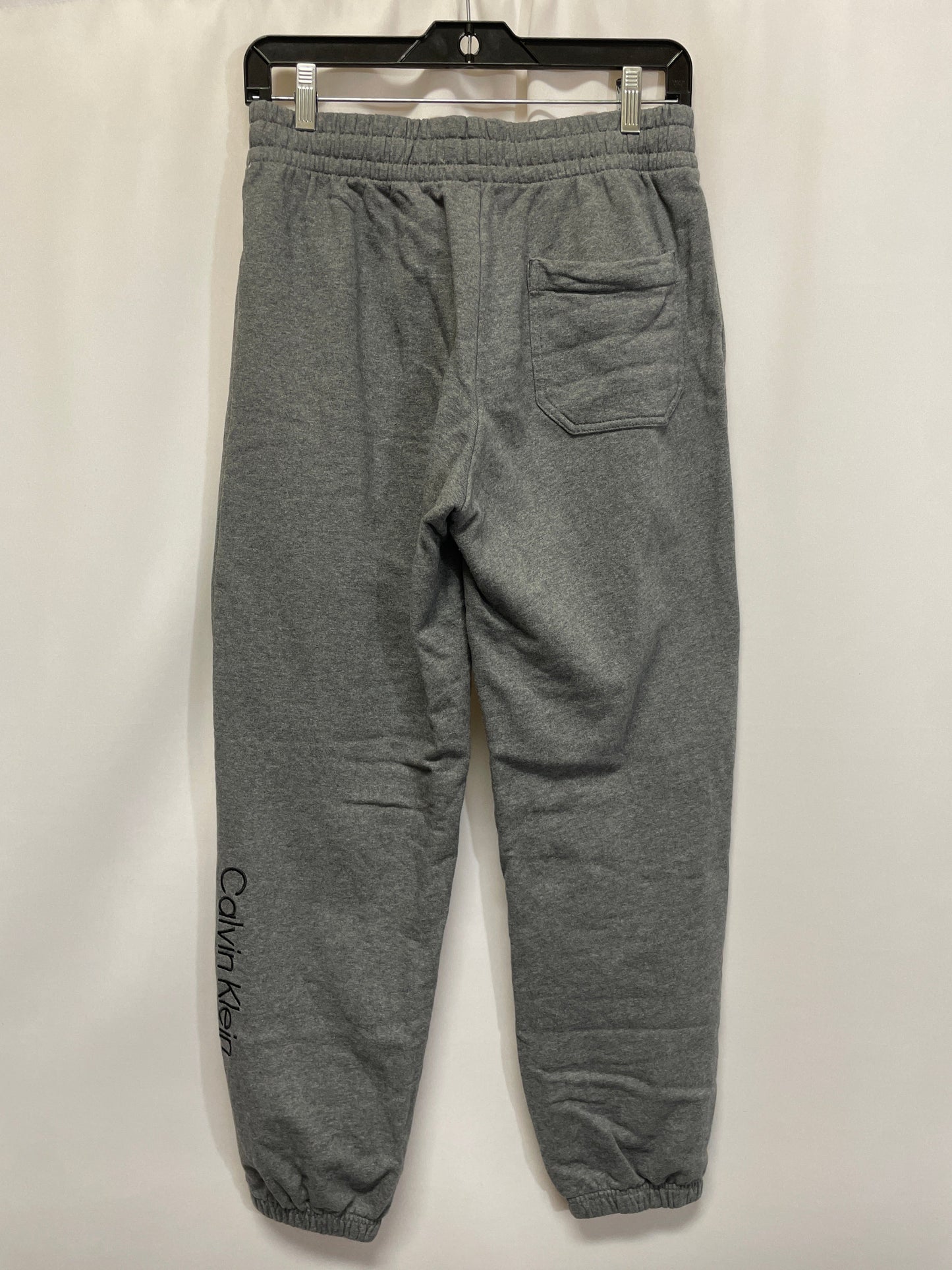 Athletic Pants By Calvin Klein In Grey, Size: S