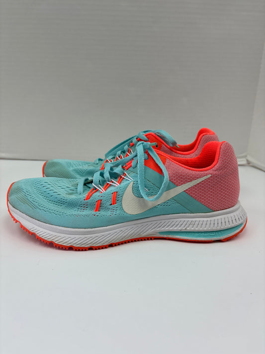 Shoes Athletic By Nike In Peach, Size: 9