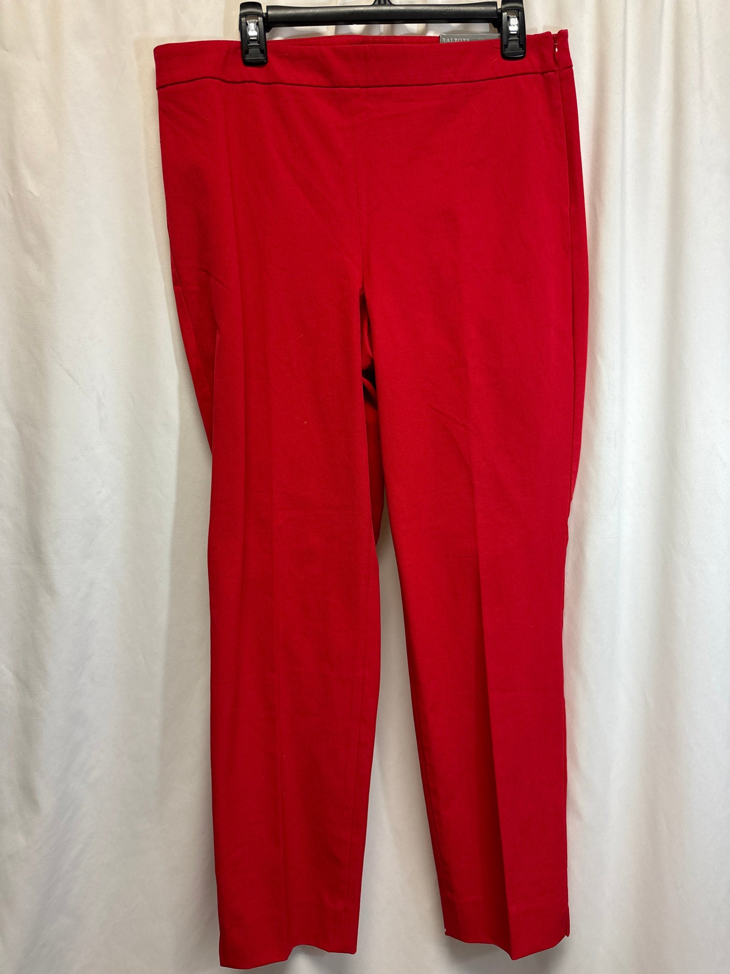 Pants Dress By Talbots In Red, Size: 12