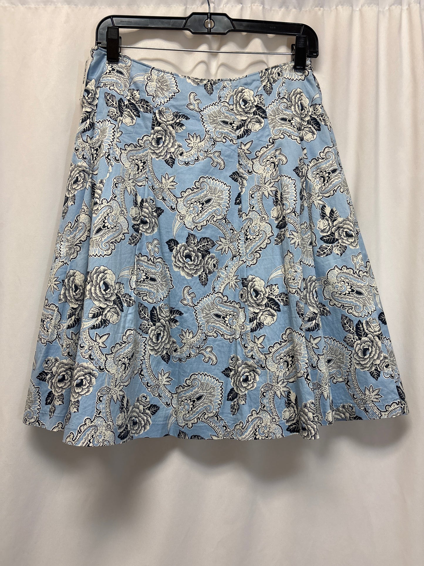 Skirt Midi By Talbots In Blue, Size: 4p