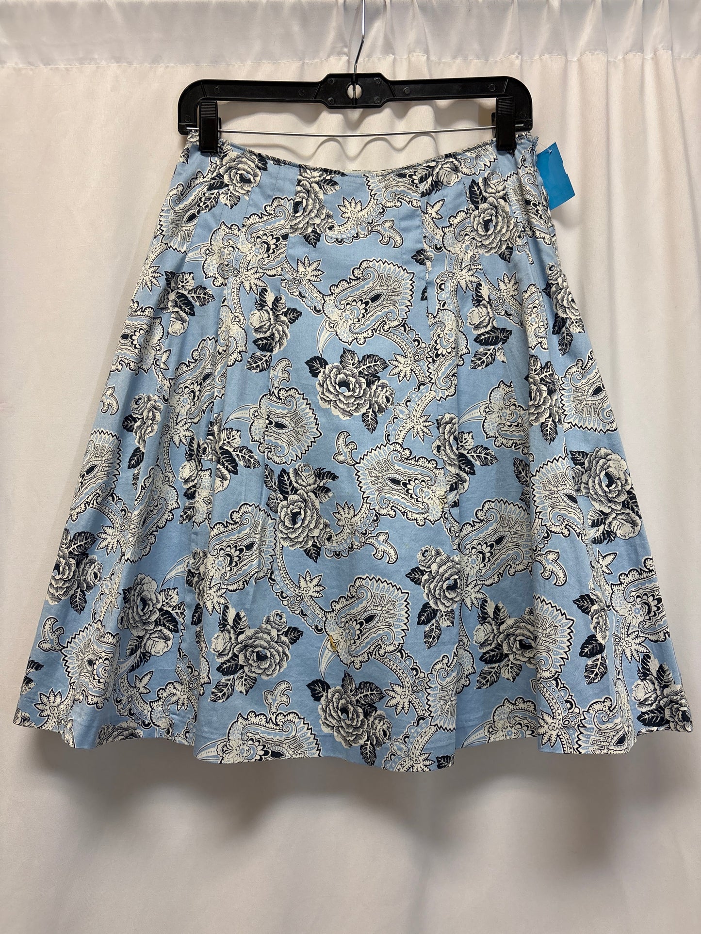 Skirt Midi By Talbots In Blue, Size: 4p