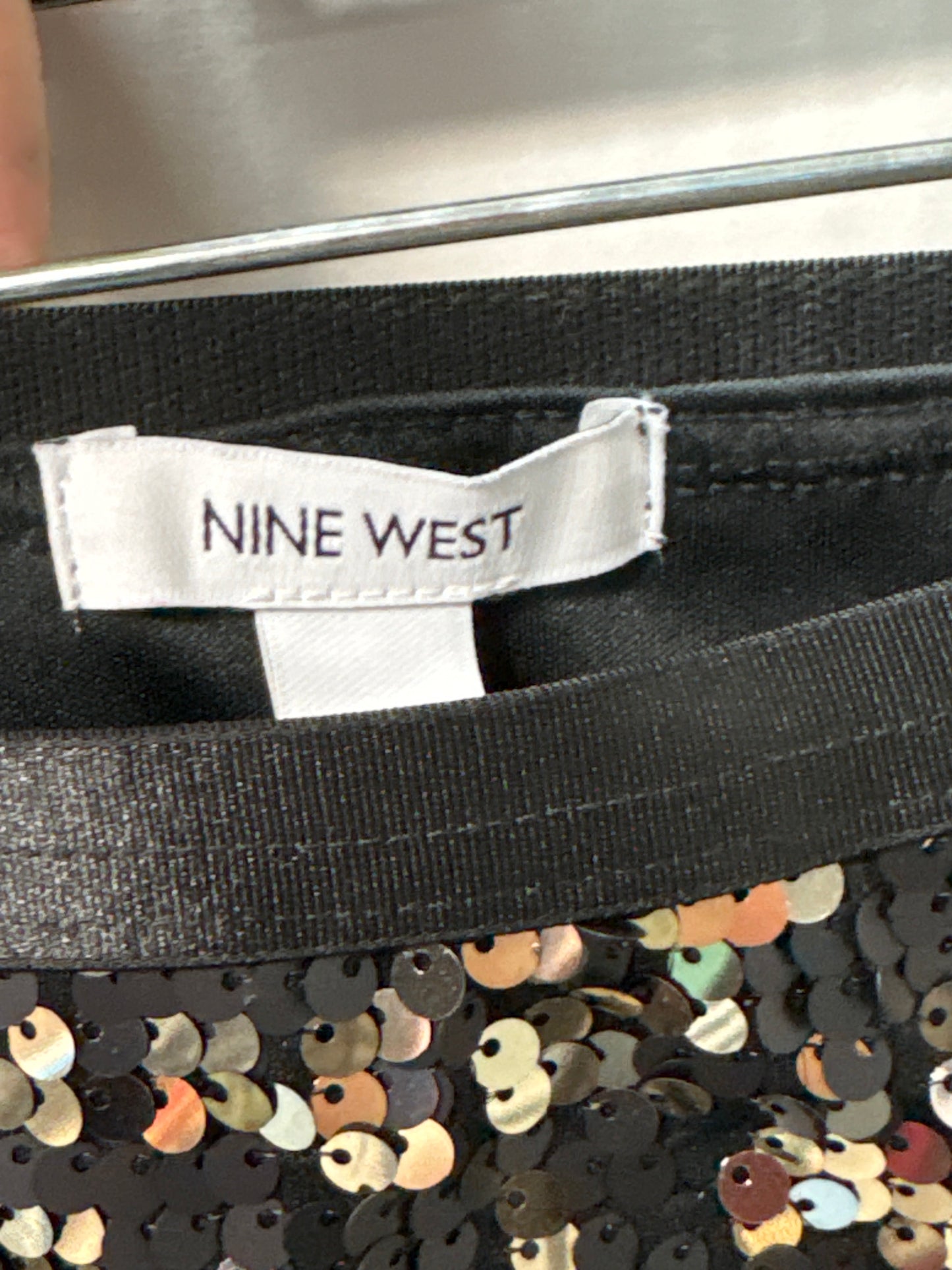 Skirt Midi By Nine West In Gold, Size: S