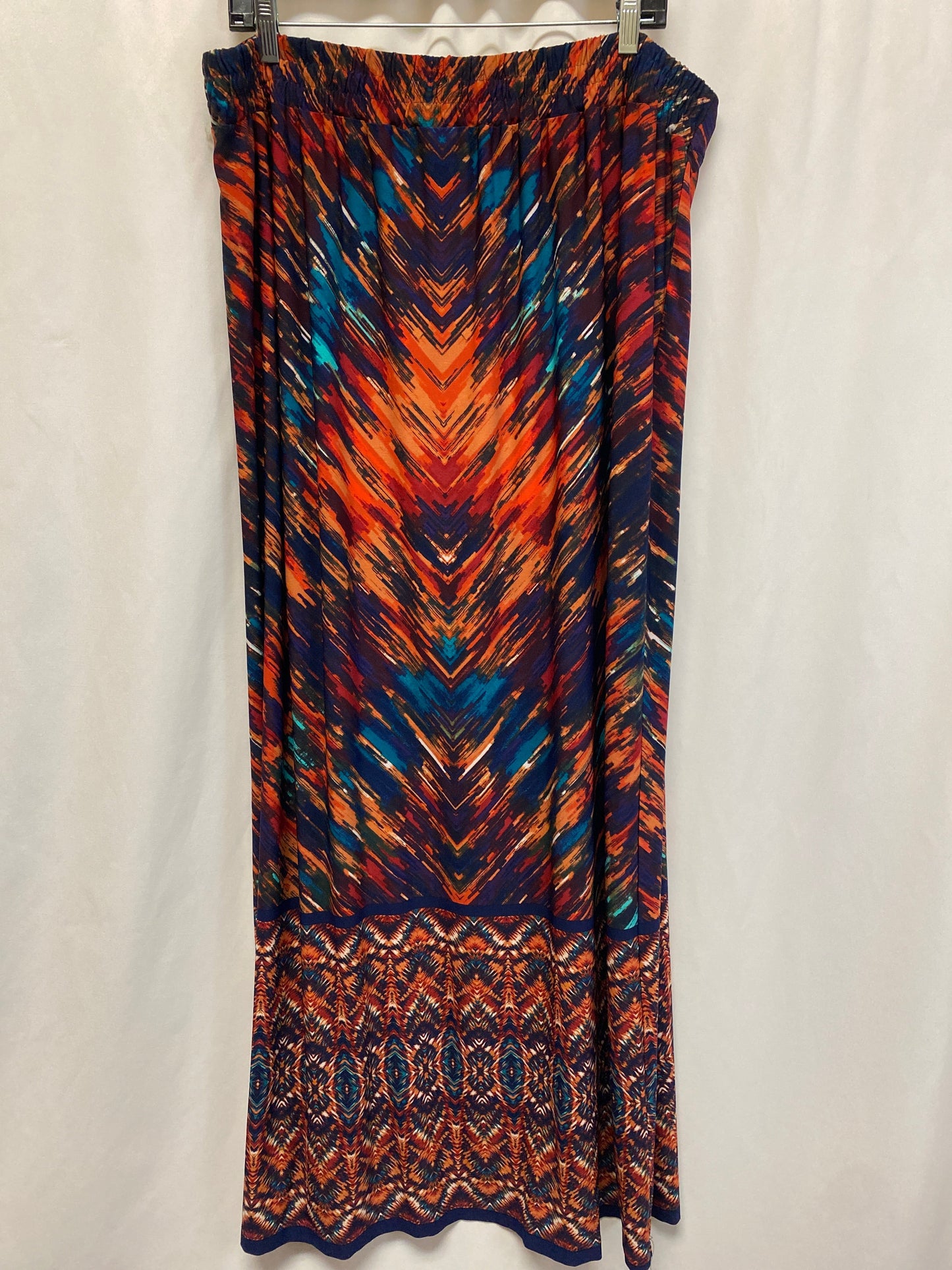 Skirt Maxi By Cato In Blue, Size: 18