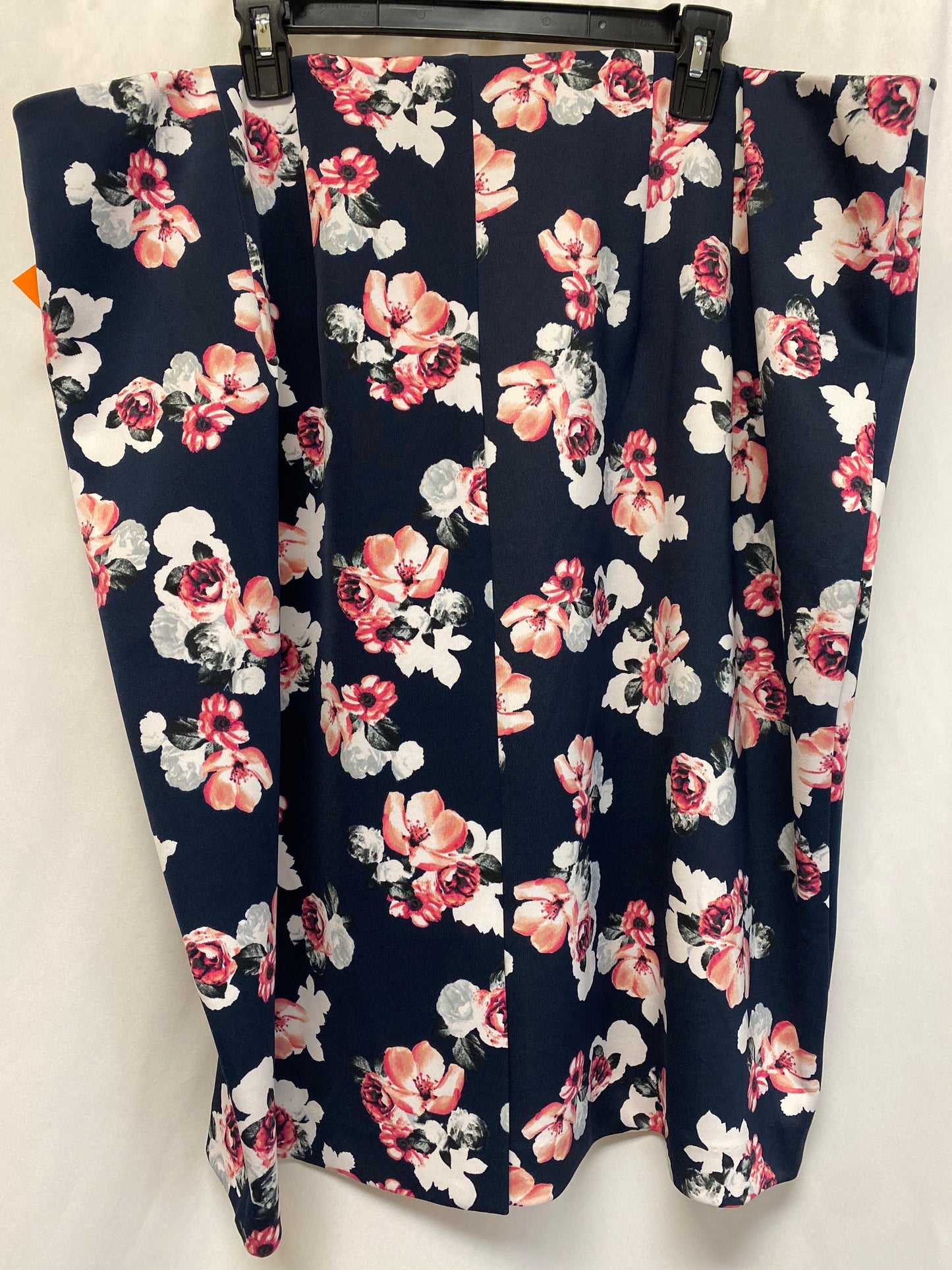 Skirt Midi By Lane Bryant In Blue, Size: 24