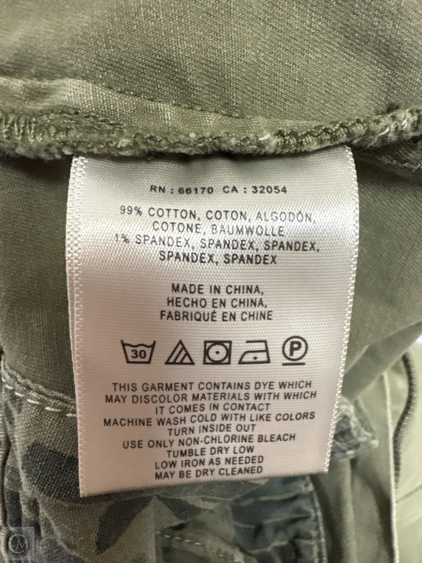 Pants Cropped By Anthropologie In Green, Size: 4