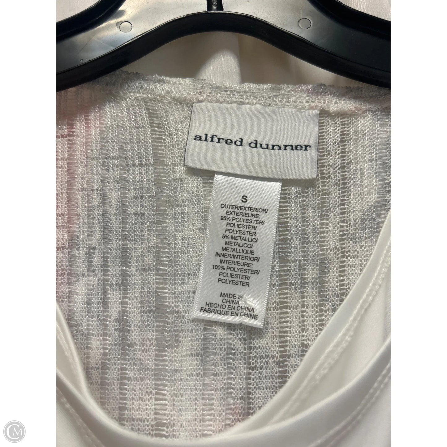 Top 2pc Long Sleeve By Alfred Dunner In Pink, Size: S