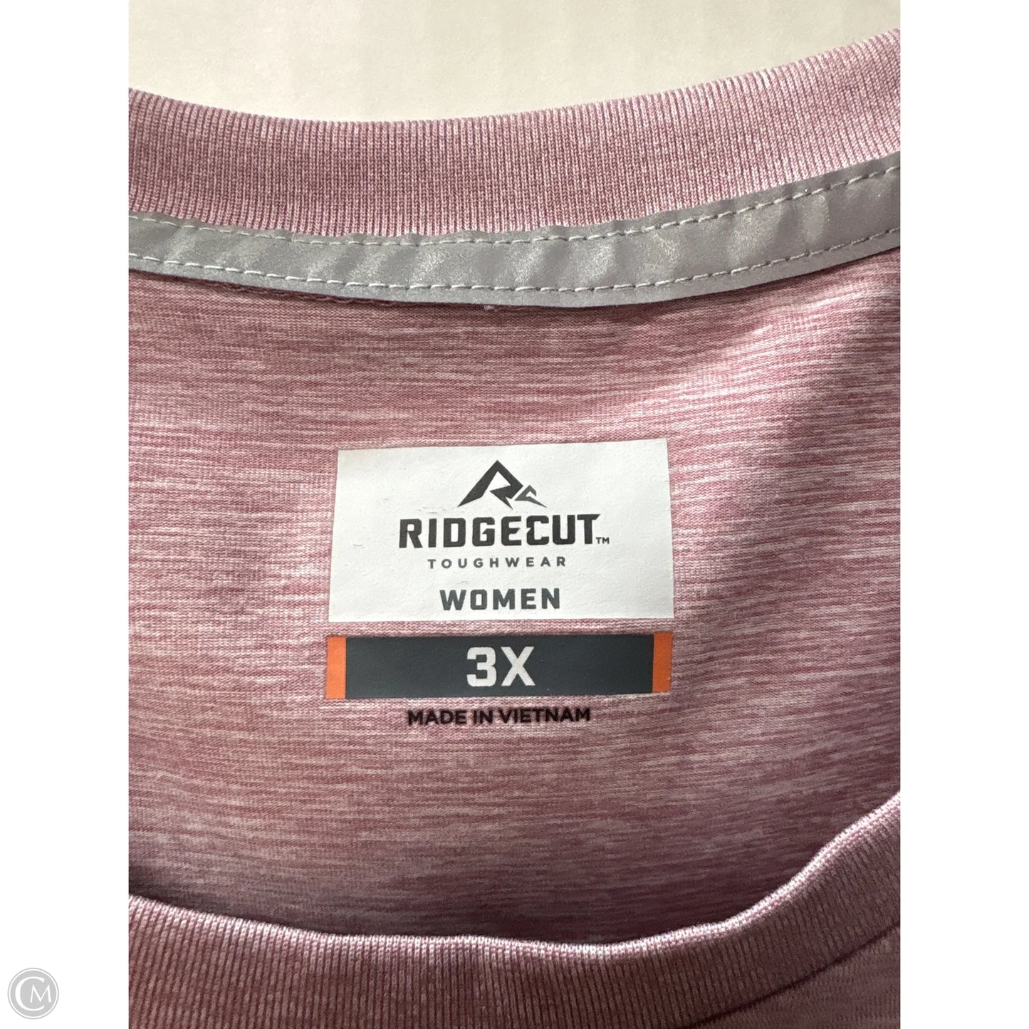 Top Long Sleeve By Clothes Mentor In Pink, Size: 3x