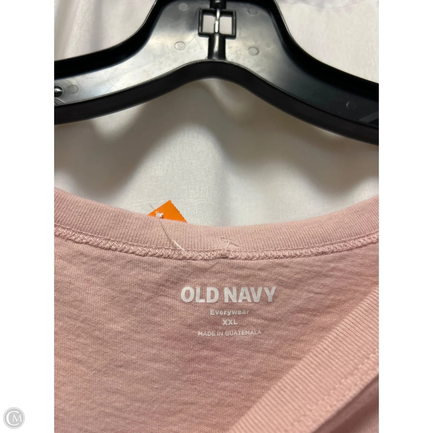 Top Short Sleeve By Old Navy In Pink, Size: Xxl