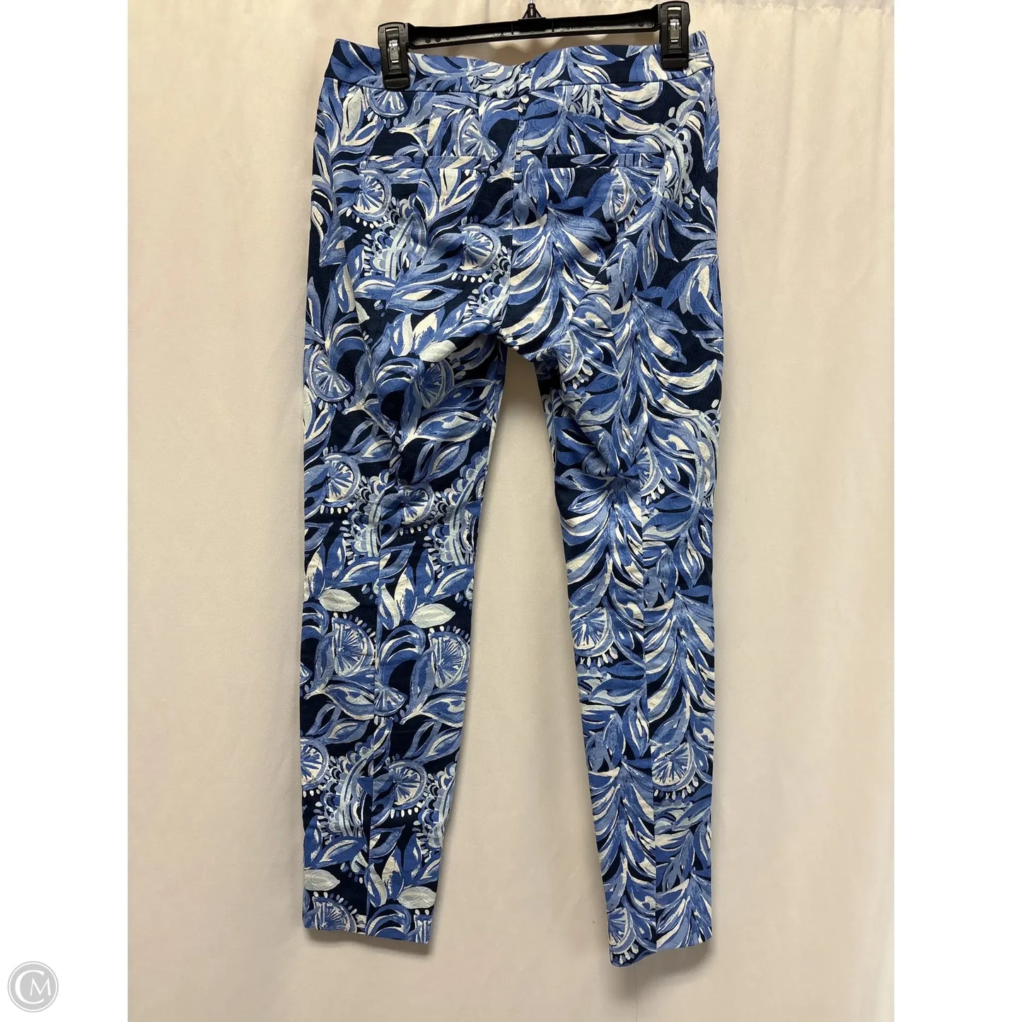 Pants Designer By Lilly Pulitzer In Blue, Size: 4
