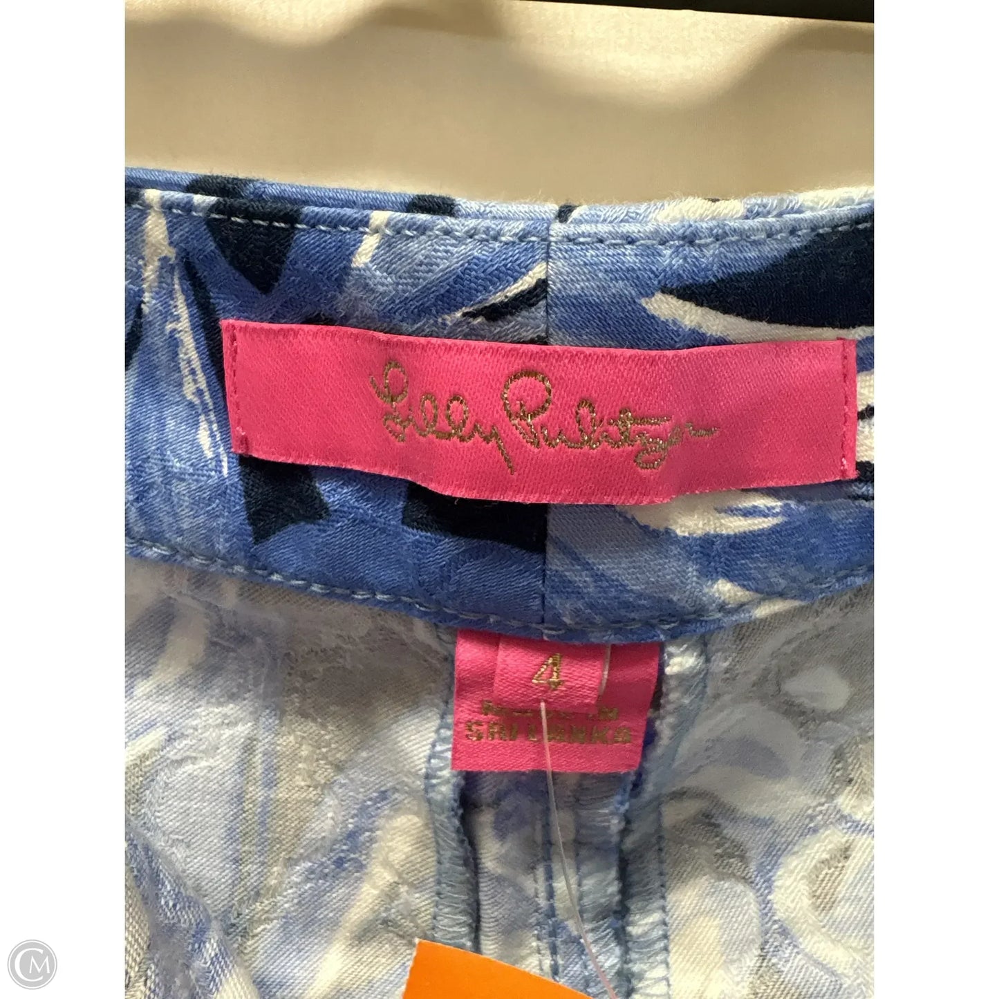 Pants Designer By Lilly Pulitzer In Blue, Size: 4