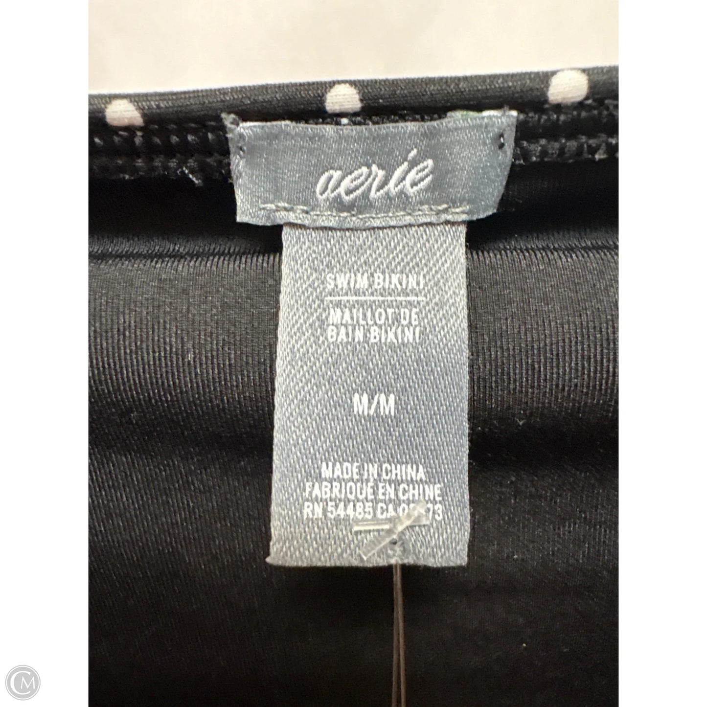 Swimsuit Bottom By Aerie In Black & White, Size: M