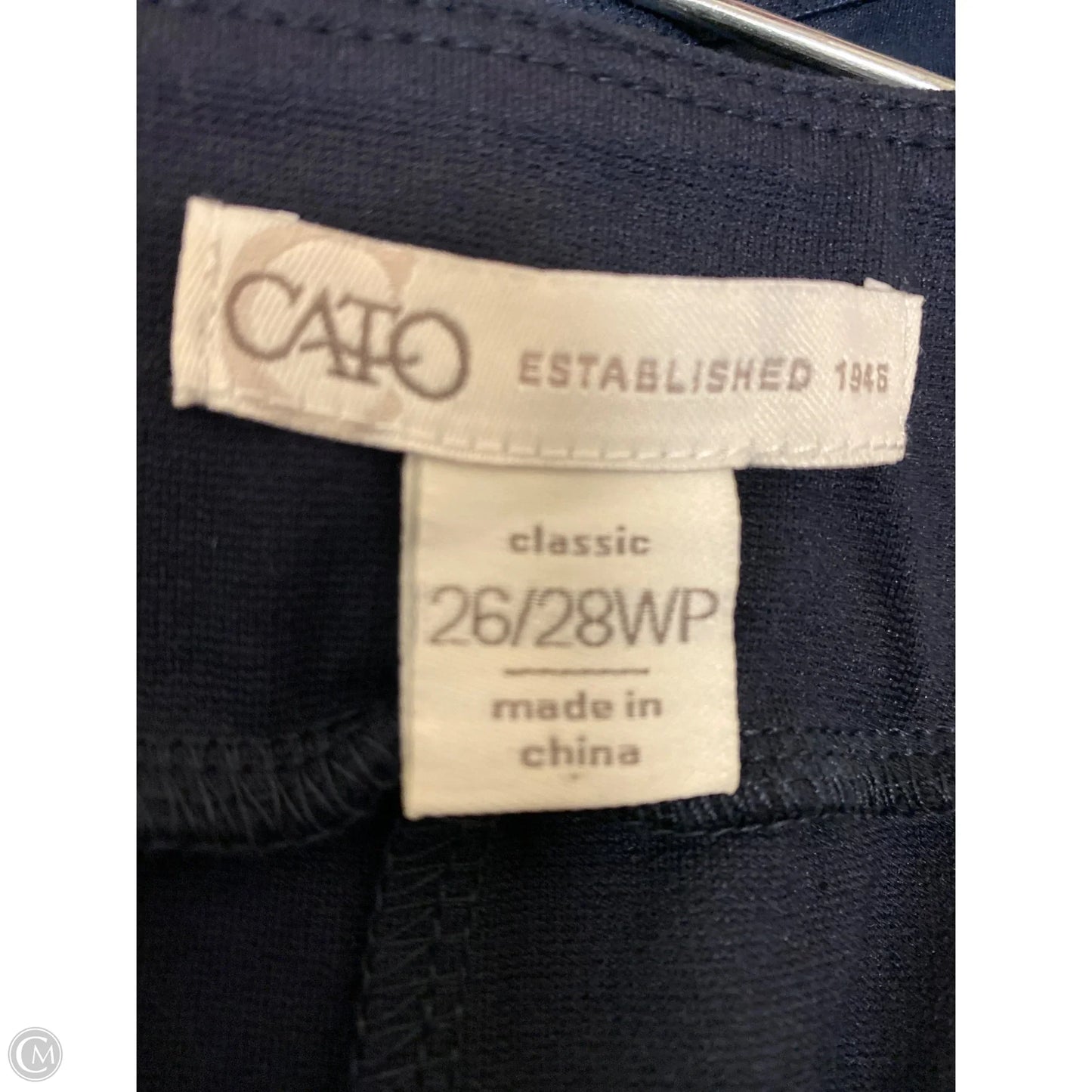 Pants Dress By Cato In Blue, Size: 4x