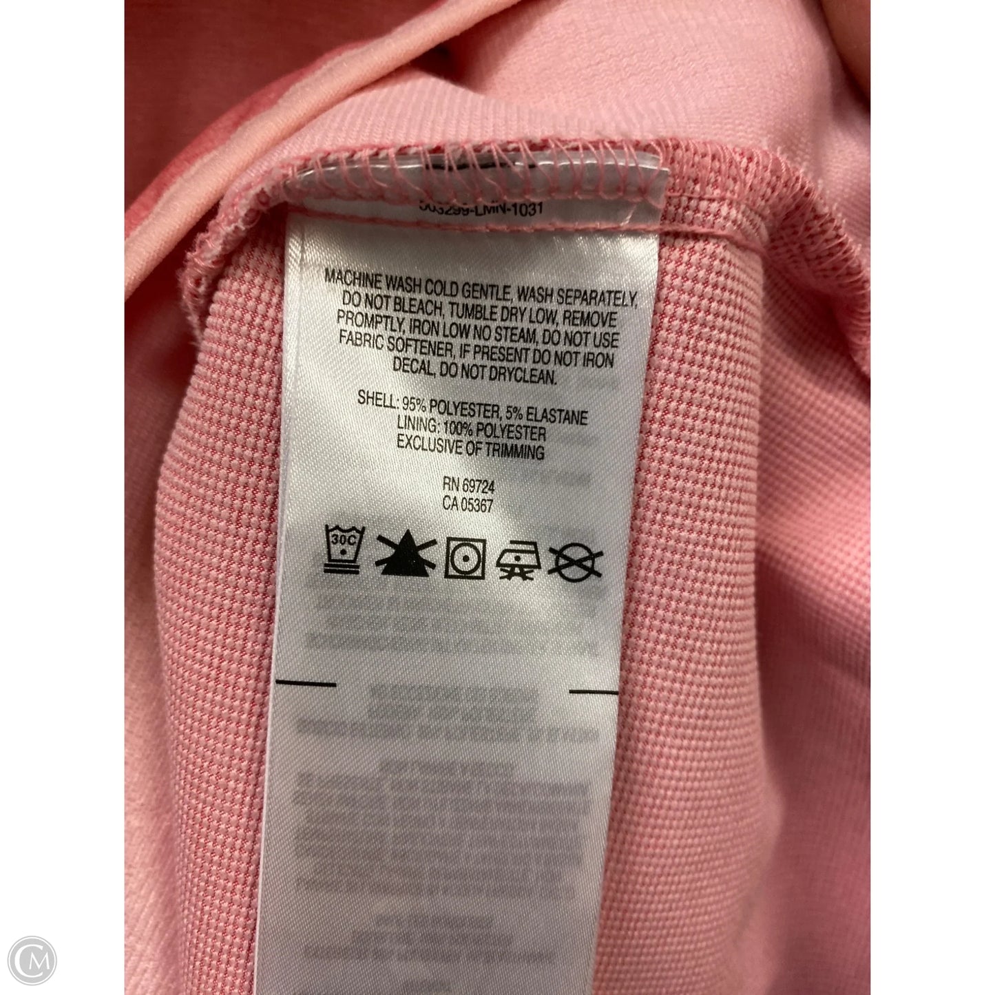 Jacket Windbreaker By Columbia In Pink, Size: L