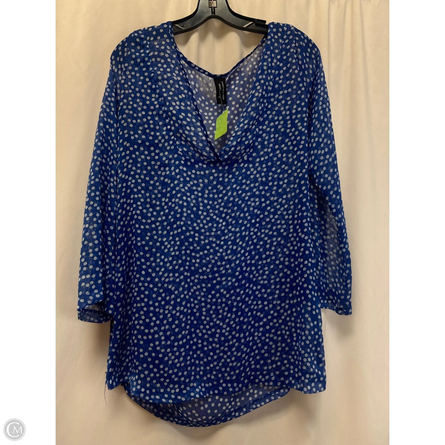 Swimwear Cover-up By Jones New York In Blue, Size: S