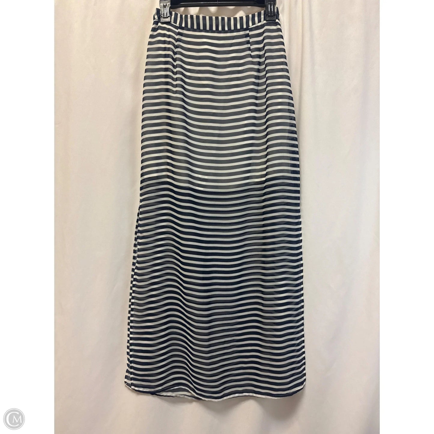 Skirt Maxi By Gianni Bini In Navy, Size: S